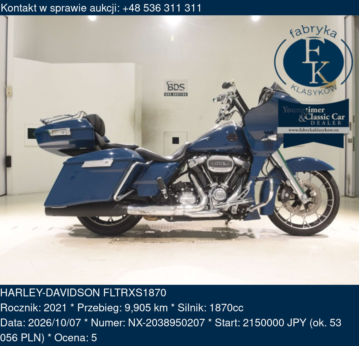 HARLEY-DAVIDSON FLTRXS1870 2021 - zdjęcie 2