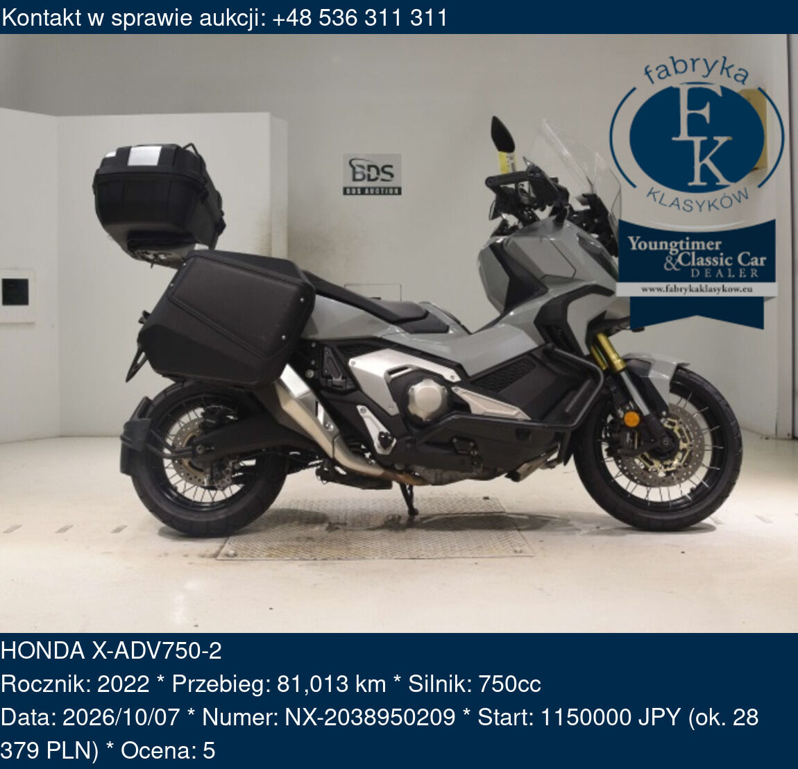 HONDA X-ADV750-2 2022 - zdjęcie 2