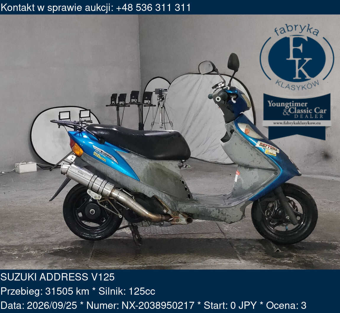 SUZUKI ADDRESS V125  - zdjęcie 2