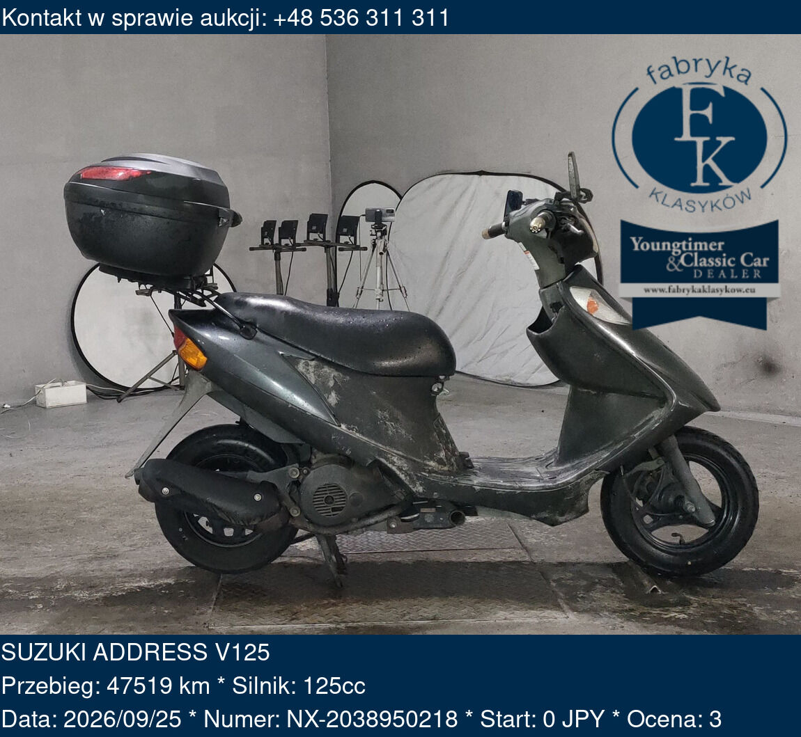 SUZUKI ADDRESS V125  - zdjęcie 2