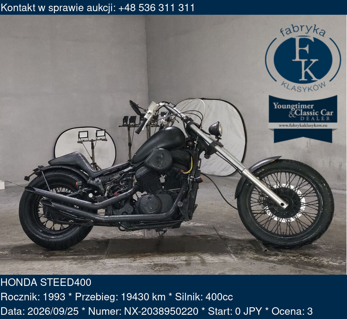 HONDA STEED400 1993 - zdjęcie 2