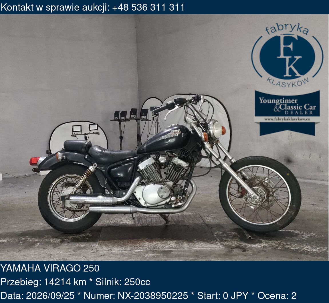 YAMAHA VIRAGO 250  - zdjęcie 2