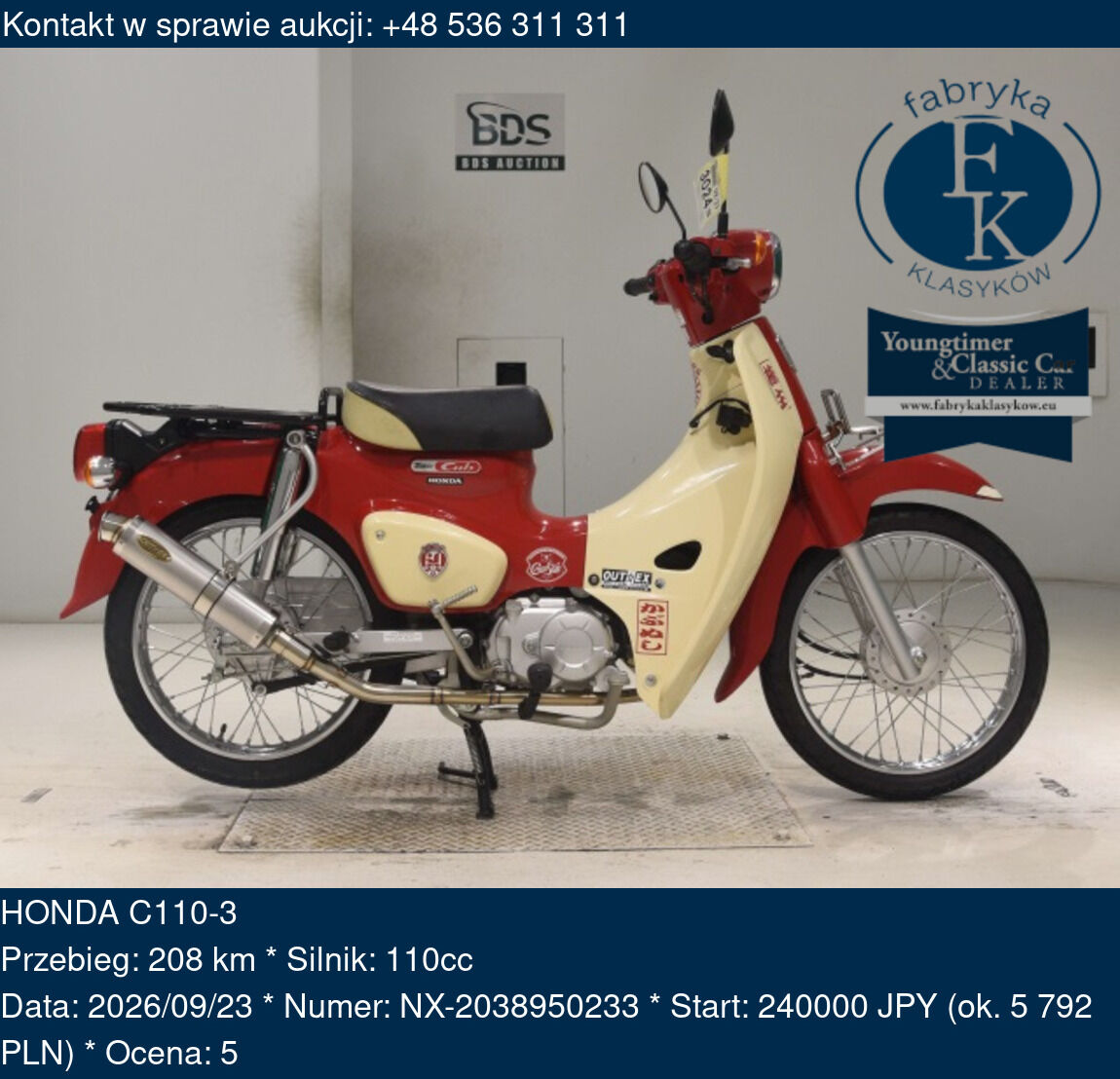 HONDA C110-3  - zdjęcie 2