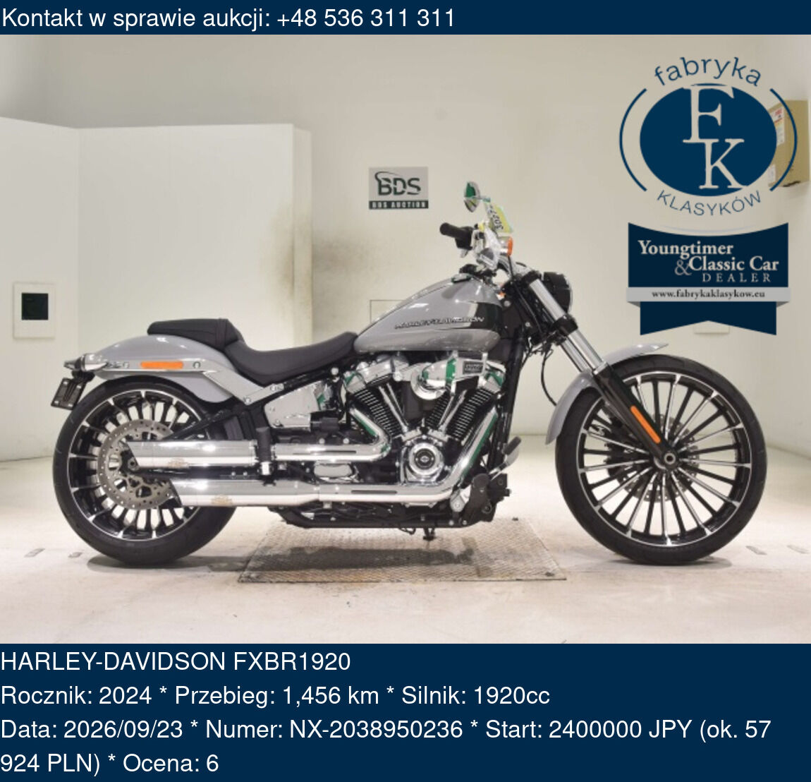 HARLEY-DAVIDSON FXBR1920 2024 - zdjęcie 2