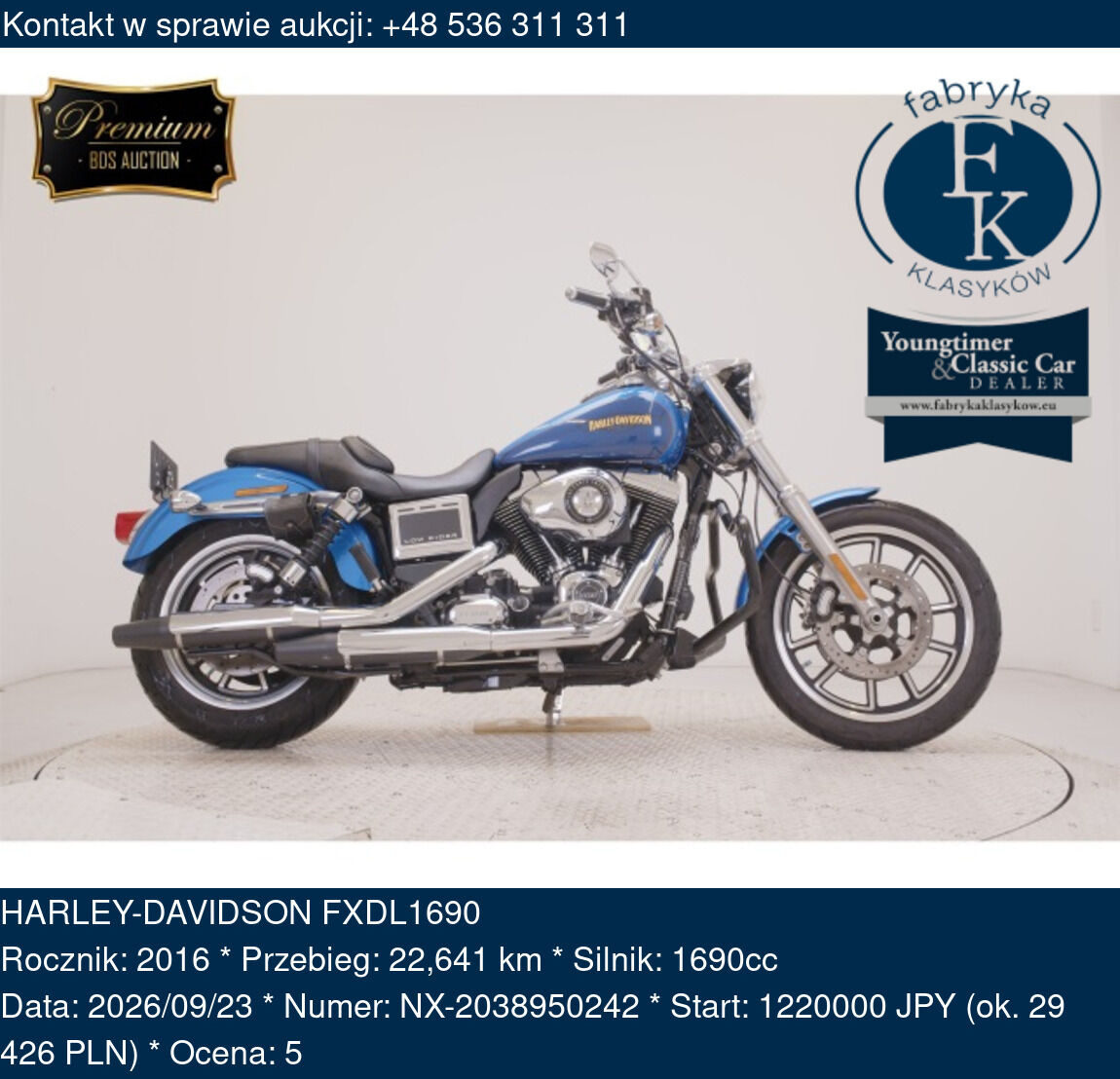 HARLEY-DAVIDSON FXDL1690 2016 - zdjęcie 2