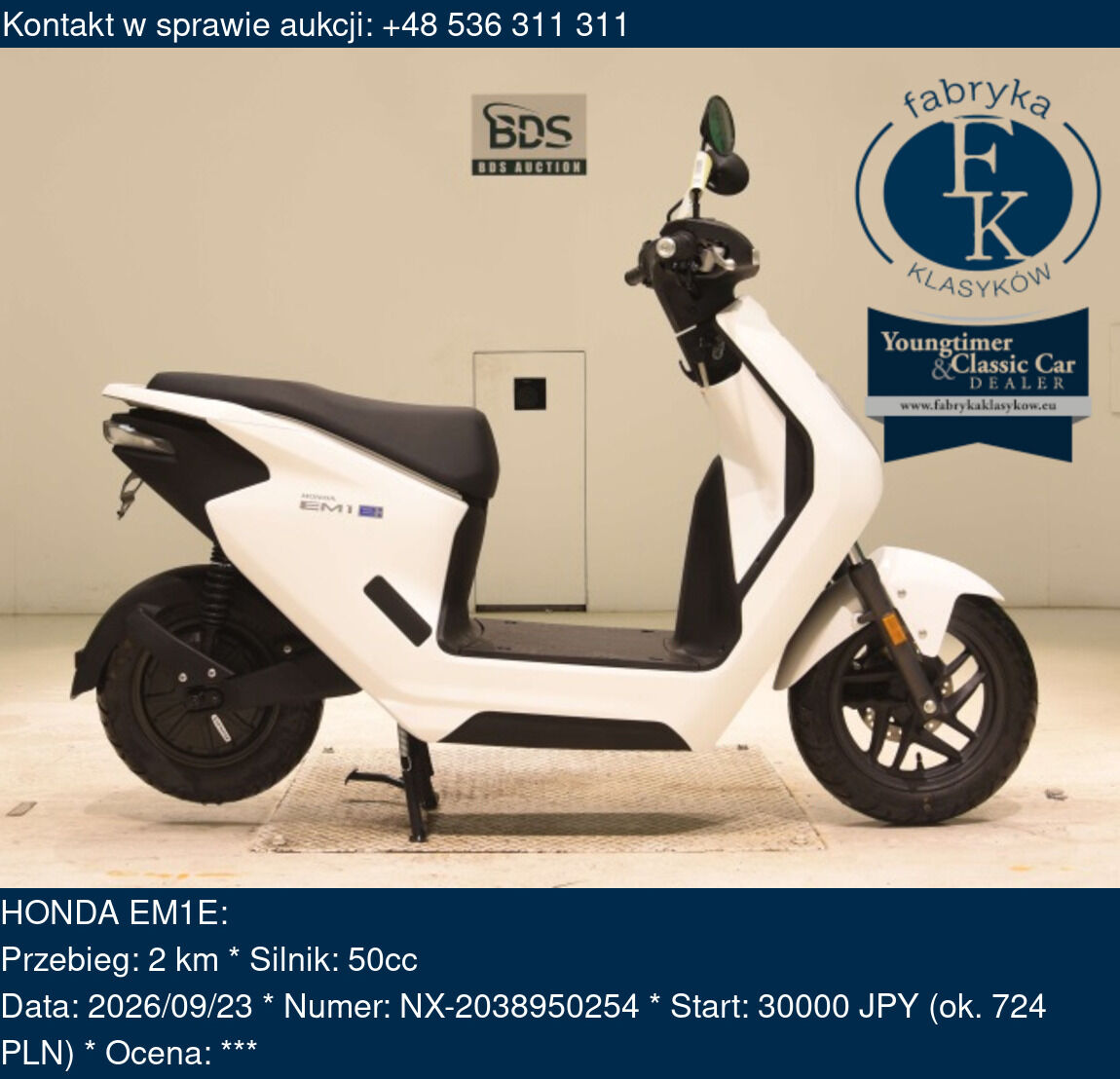 HONDA EM1E:  - zdjęcie 2