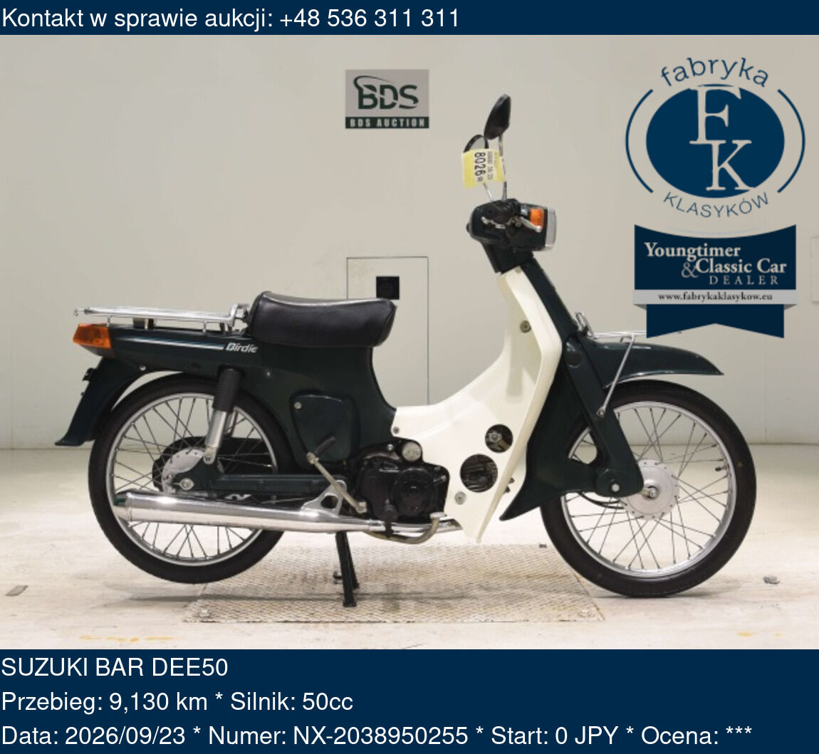 SUZUKI BAR DEE50  - zdjęcie 2