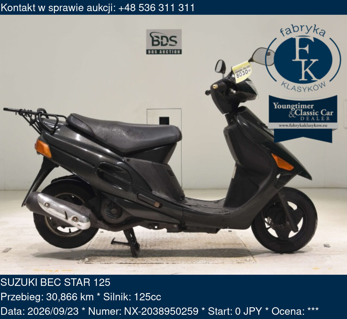SUZUKI BEC STAR 125 - zdjęcie 2