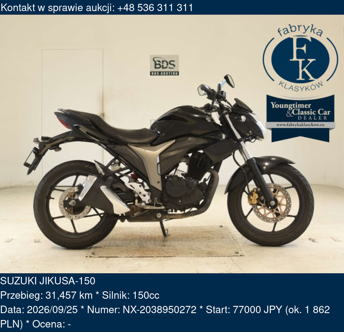 SUZUKI JIKUSA-150 - zdjęcie 2