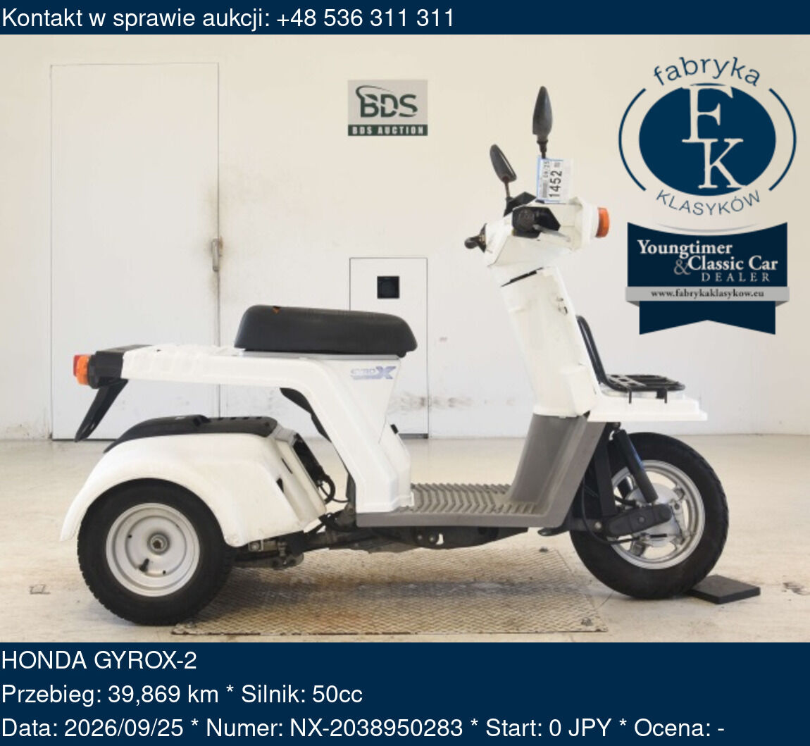 HONDA GYROX-2  - zdjęcie 2