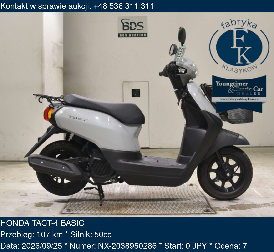 HONDA TACT-4 BASIC  - zdjęcie 2