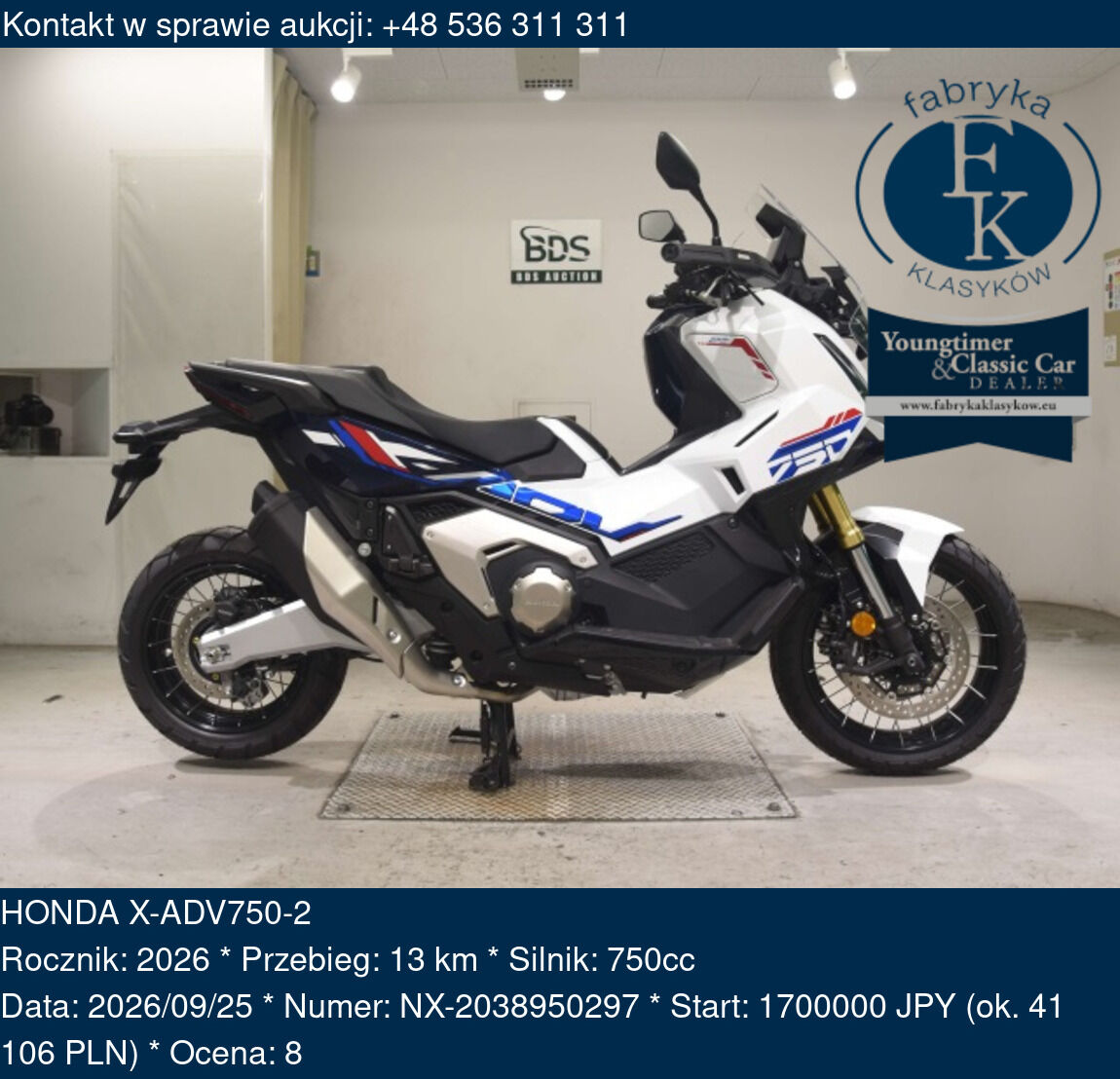 HONDA X-ADV750-2 2026 - zdjęcie 2