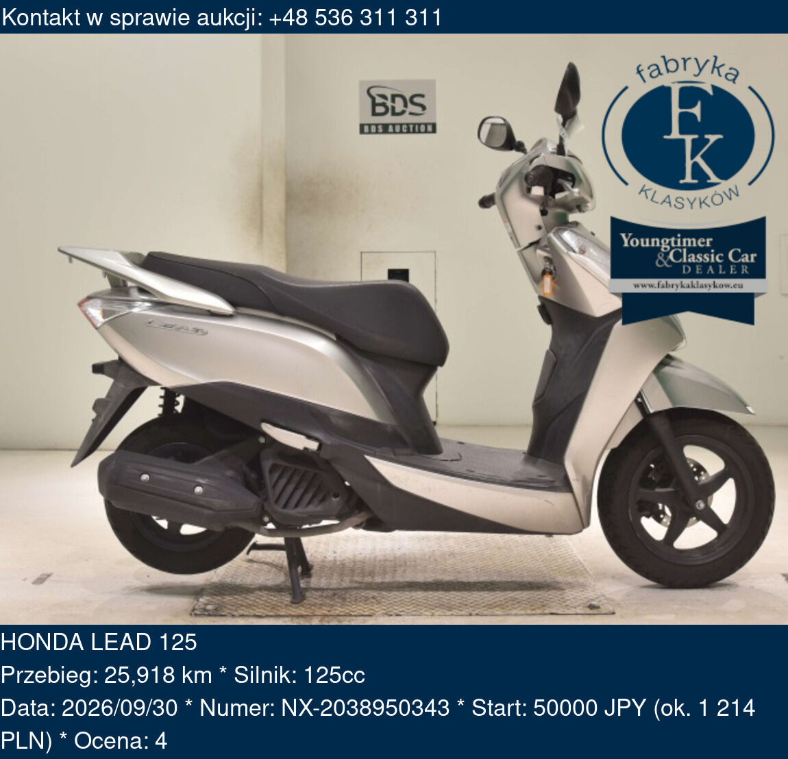 HONDA LEAD 125  - zdjęcie 2