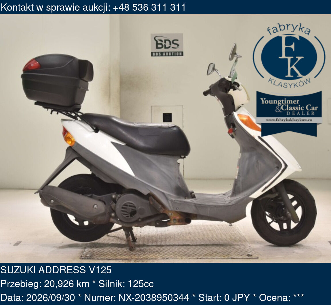 SUZUKI ADDRESS V125  - zdjęcie 2