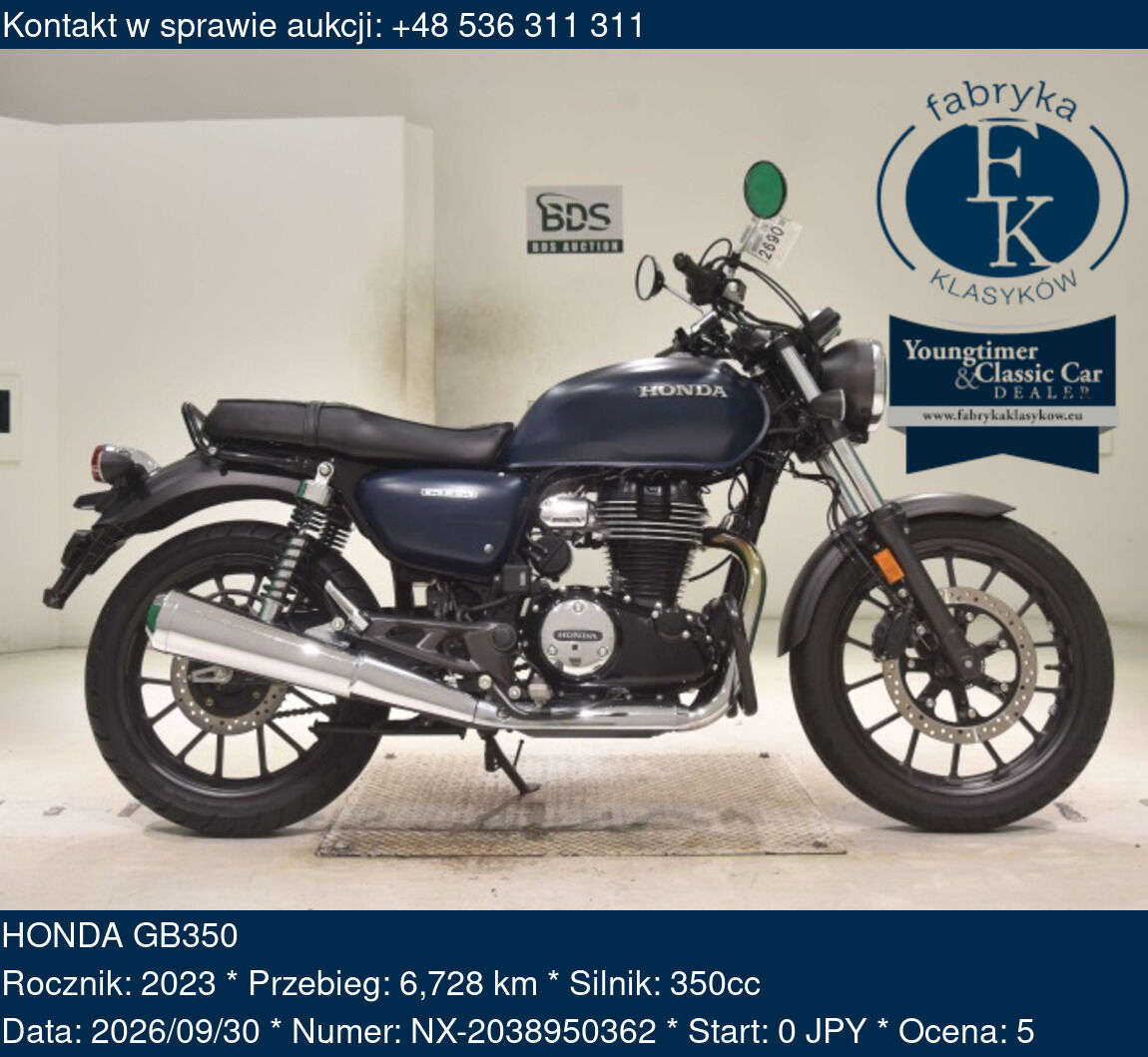 HONDA GB350 2023 - zdjęcie 2