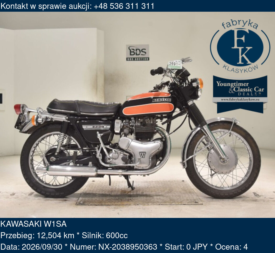 KAWASAKI W1SA  - zdjęcie 2