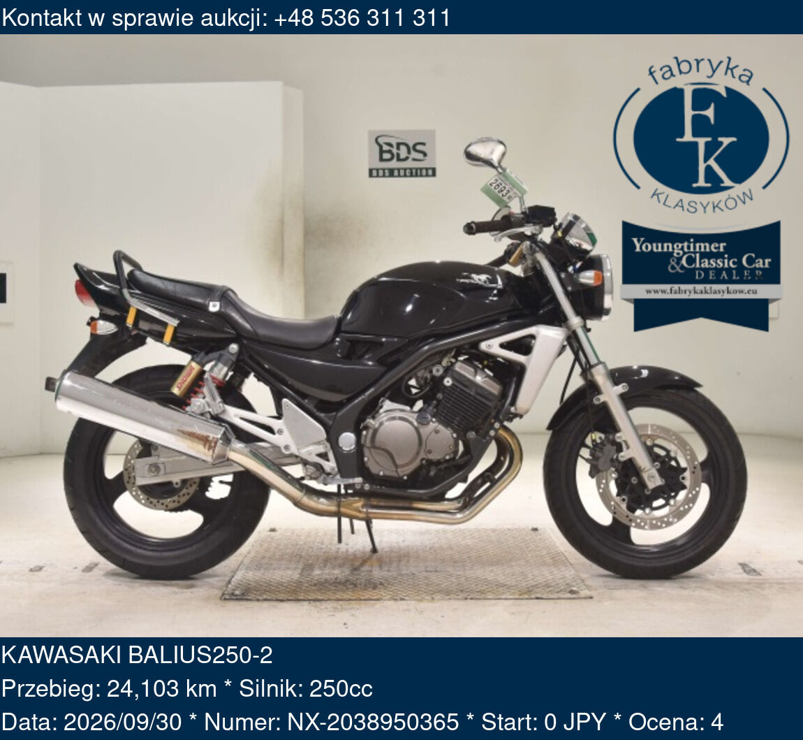 KAWASAKI BALIUS250-2  - zdjęcie 2