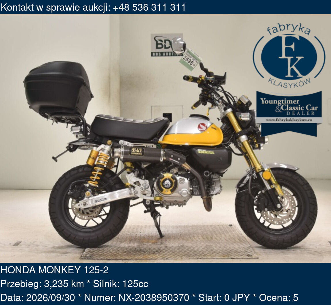 HONDA MONKEY 125-2 - zdjęcie 2