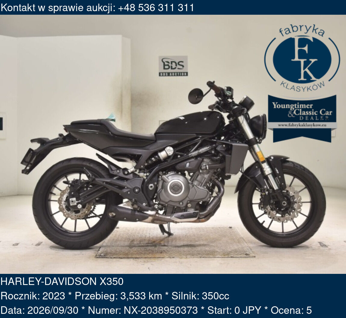 HARLEY-DAVIDSON X350 2023 - zdjęcie 2