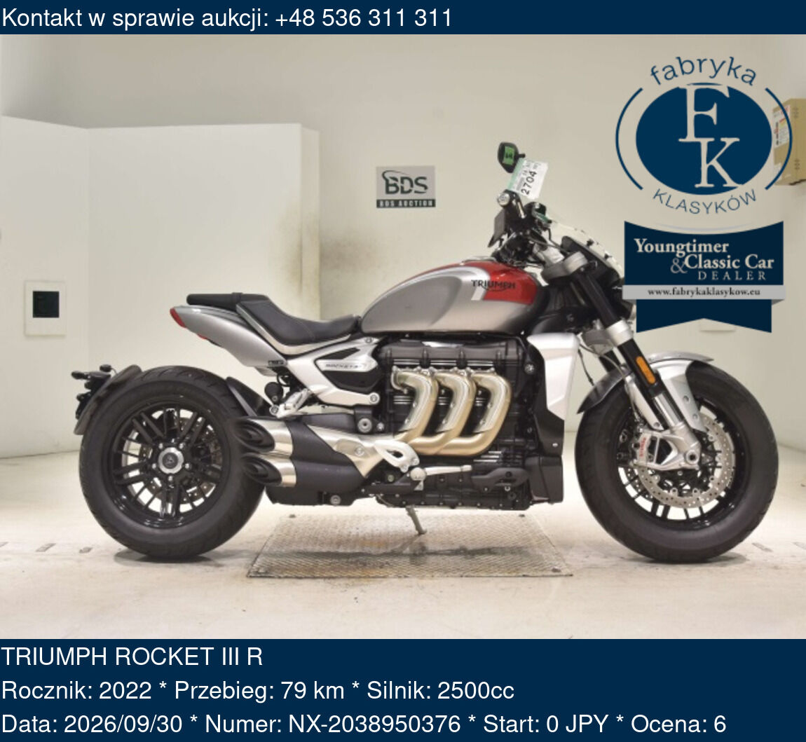 TRIUMPH ROCKET III R 2022 - zdjęcie 2