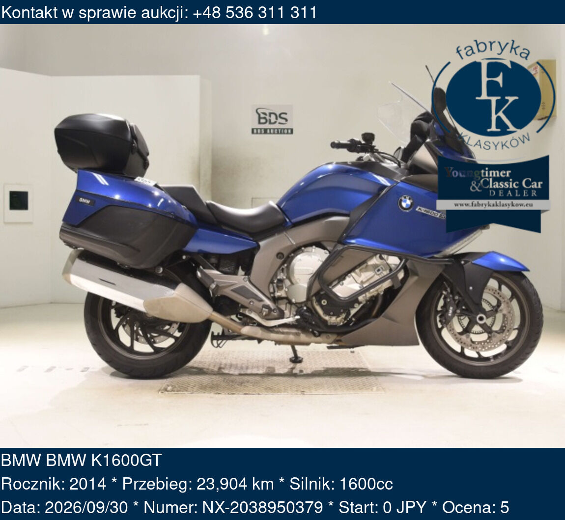 BMW BMW K1600GT 2014 - zdjęcie 2