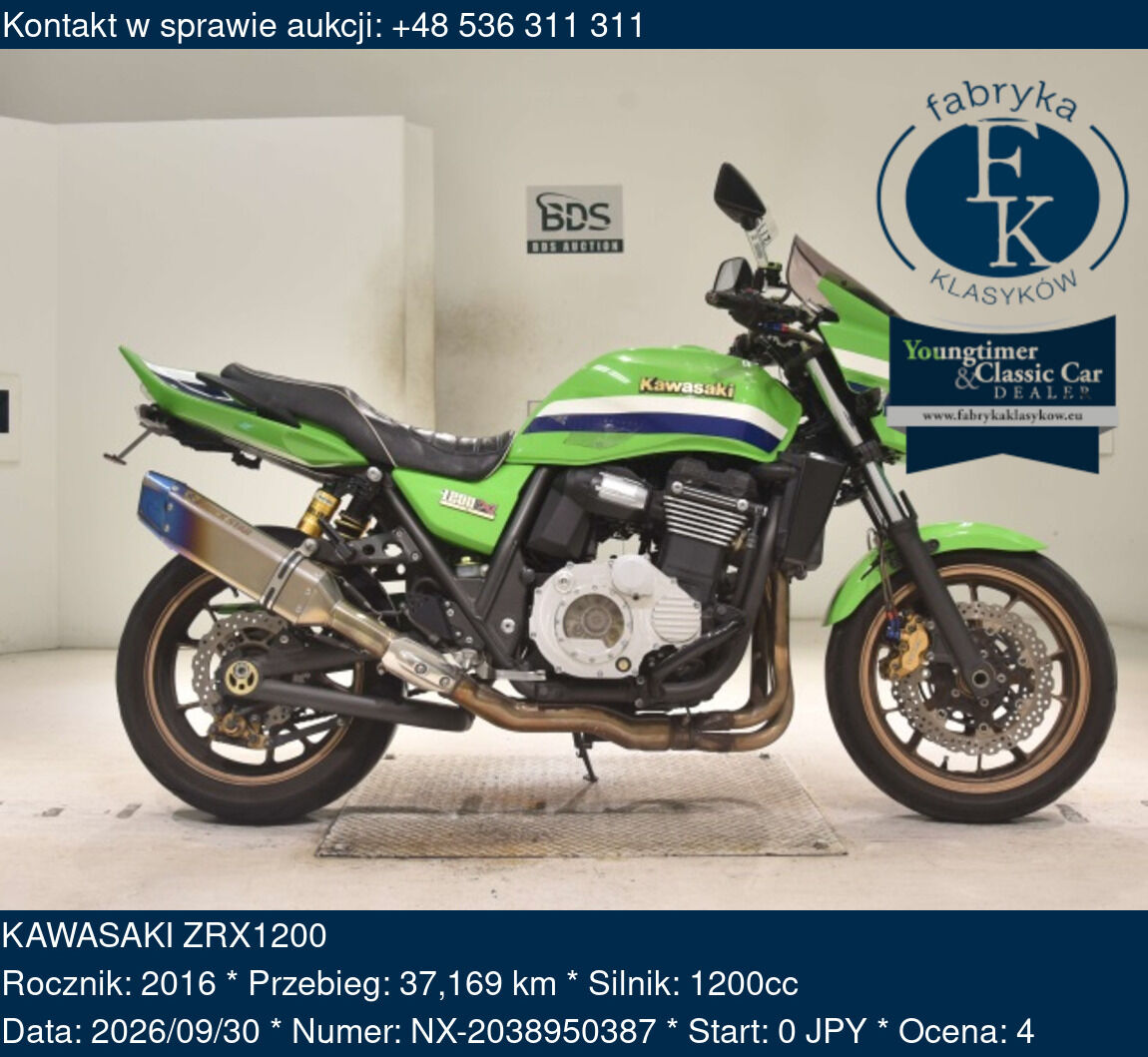 KAWASAKI ZRX1200 2016 - zdjęcie 2