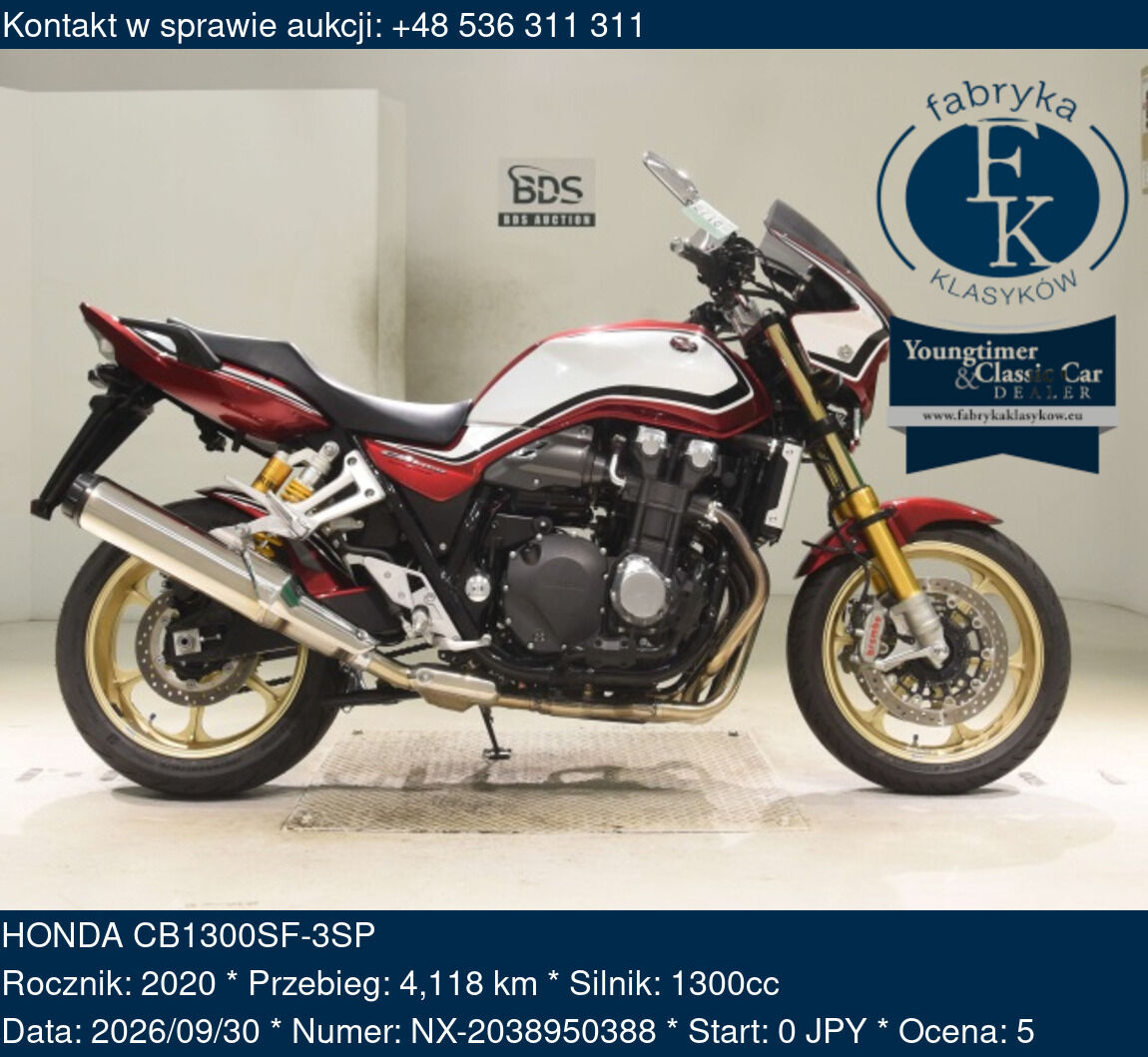 HONDA CB1300SF-3SP 2020 - zdjęcie 2