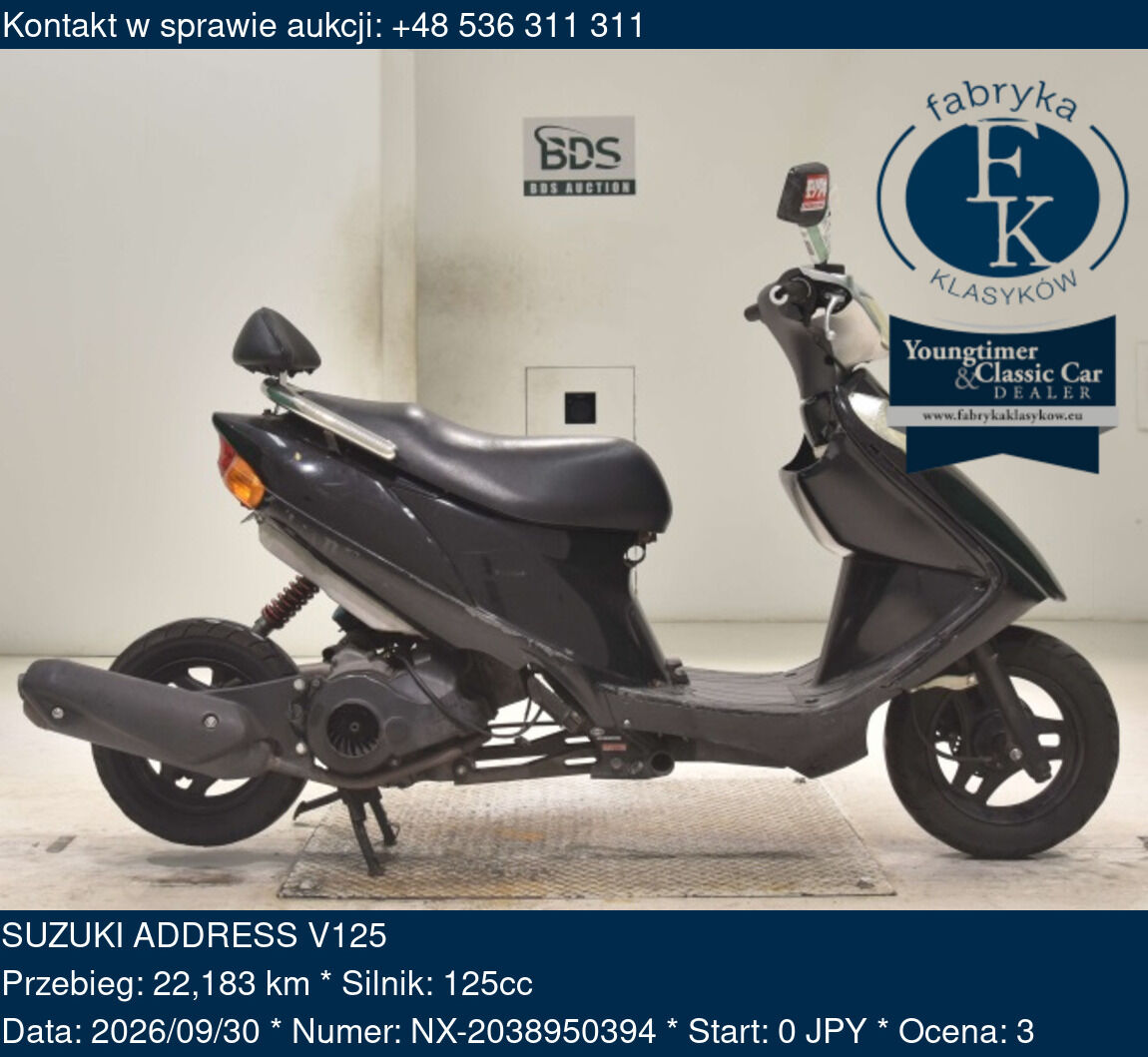 SUZUKI ADDRESS V125  - zdjęcie 2