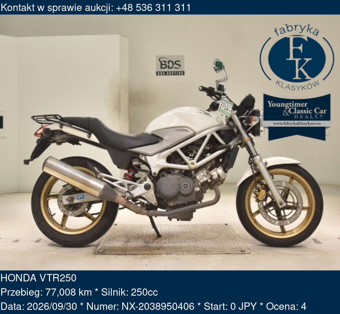 HONDA VTR250  - zdjęcie 2