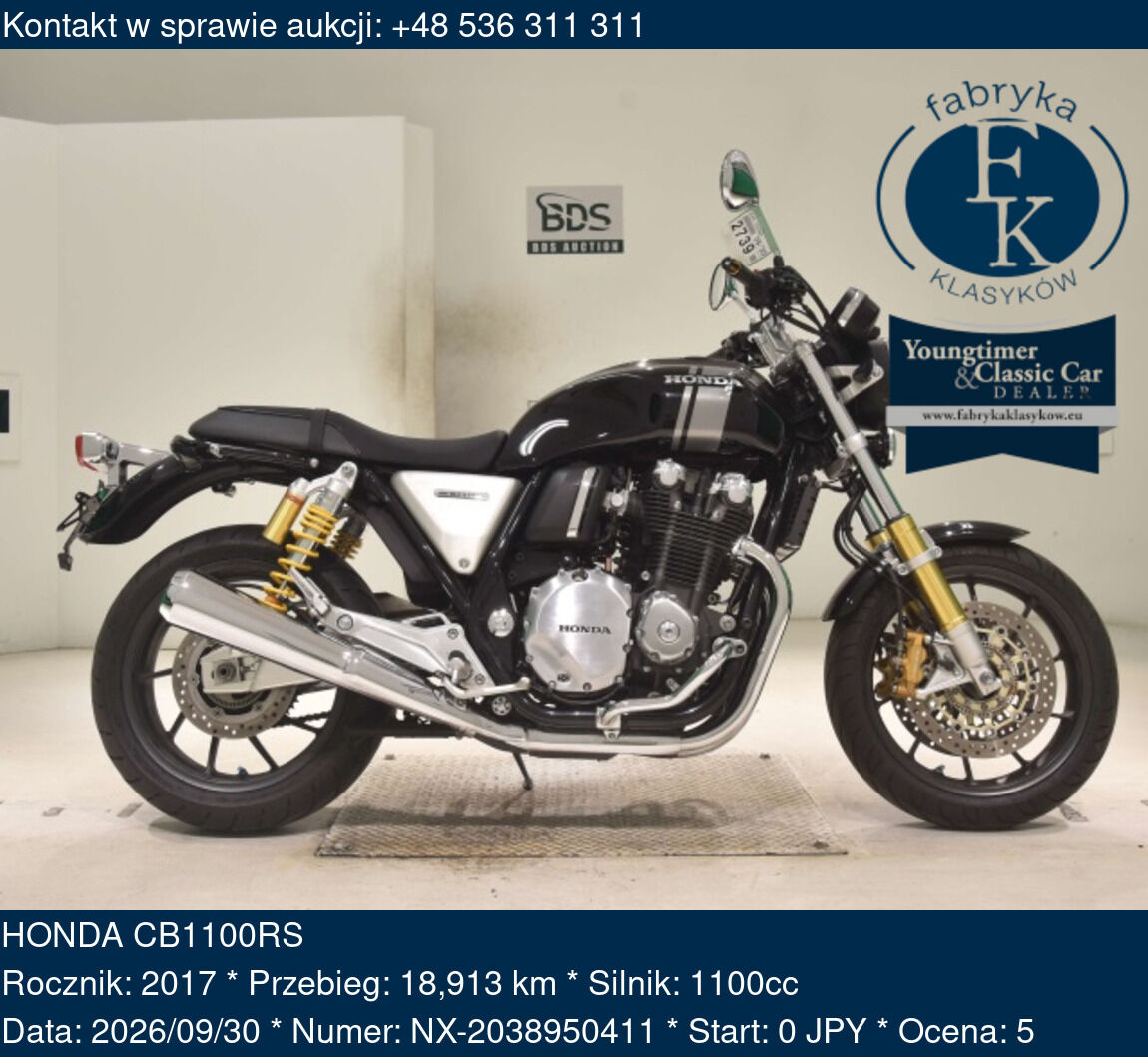 HONDA CB1100RS 2017 - zdjęcie 2