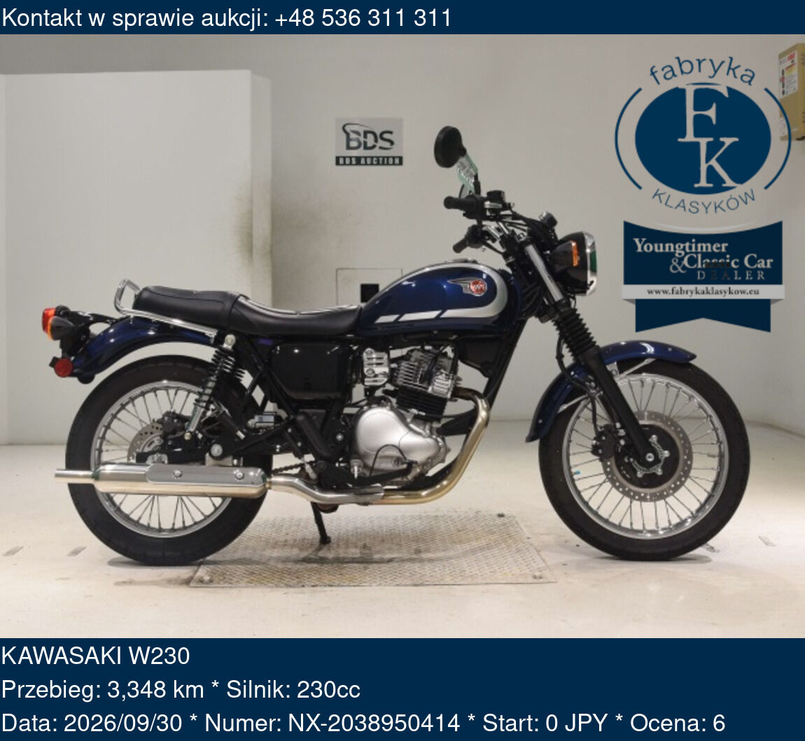 KAWASAKI W230  - zdjęcie 2