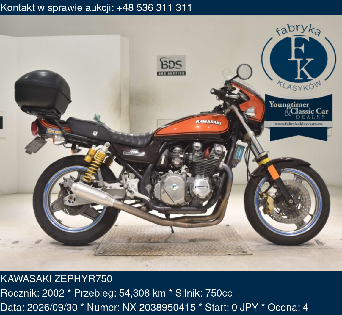 KAWASAKI ZEPHYR750 2002 - zdjęcie 2