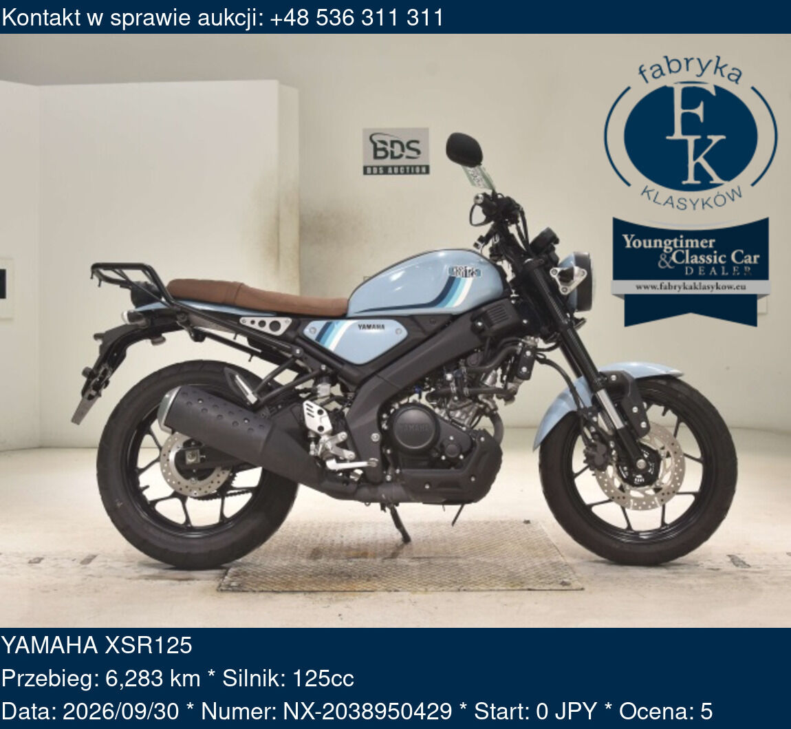 YAMAHA XSR125  - zdjęcie 2
