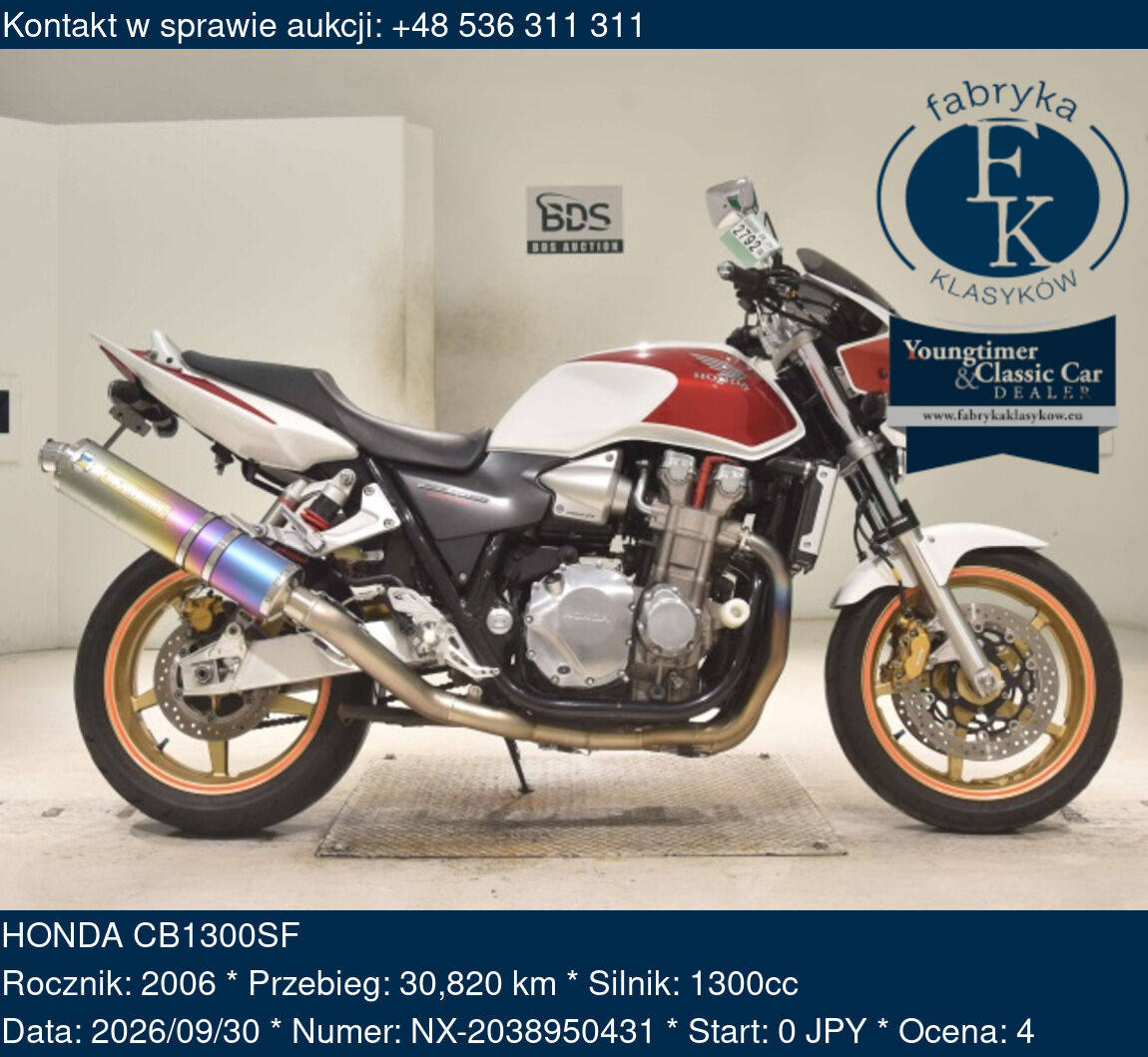 HONDA CB1300SF 2006 - zdjęcie 2