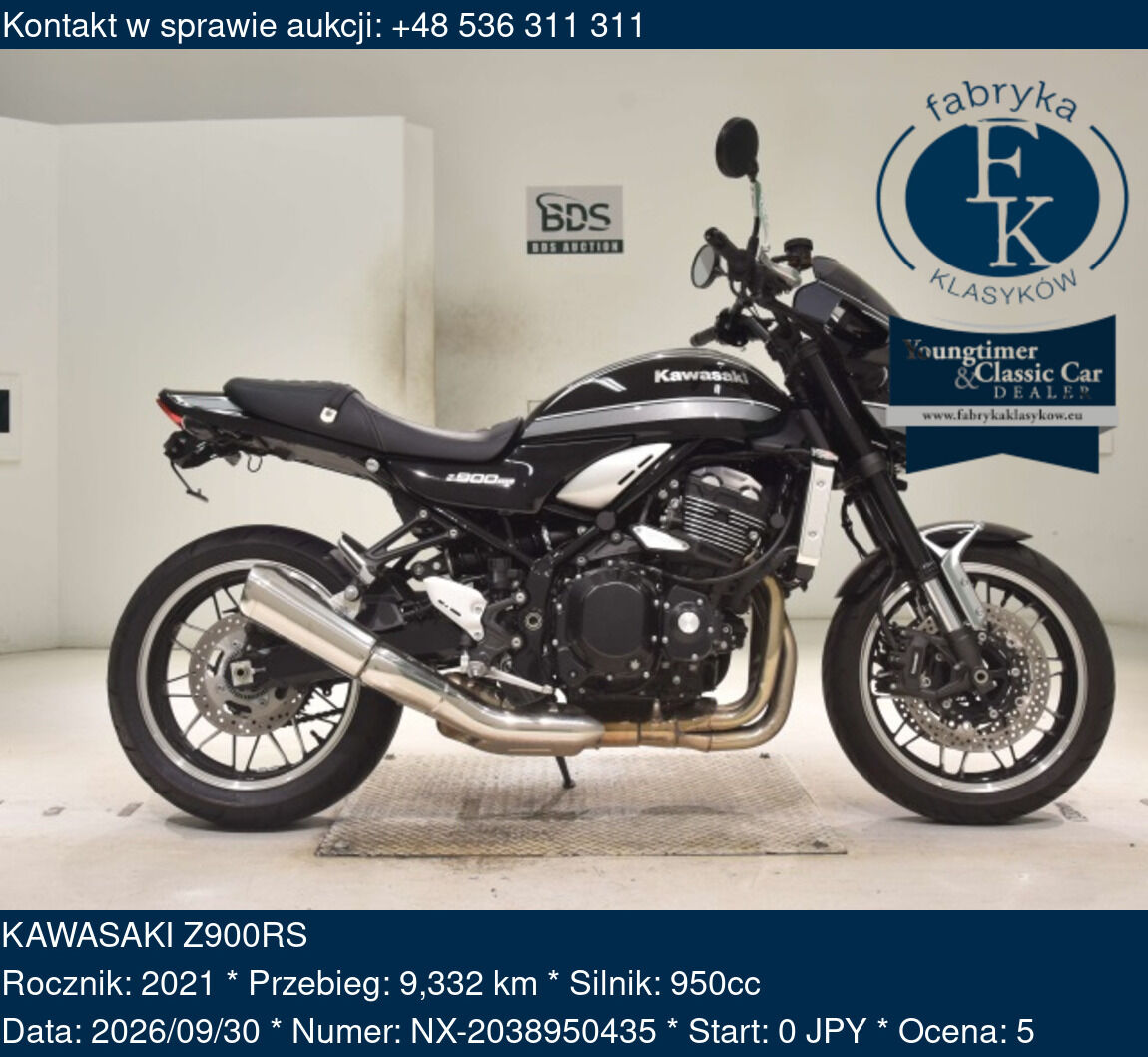 KAWASAKI Z900RS 2021 - zdjęcie 2