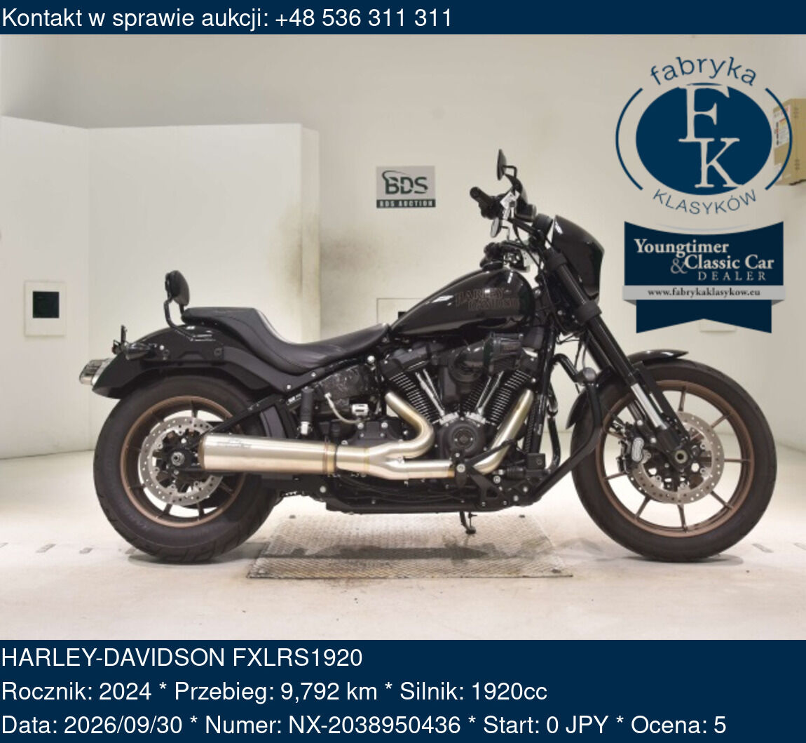 HARLEY-DAVIDSON FXLRS1920 2024 - zdjęcie 2