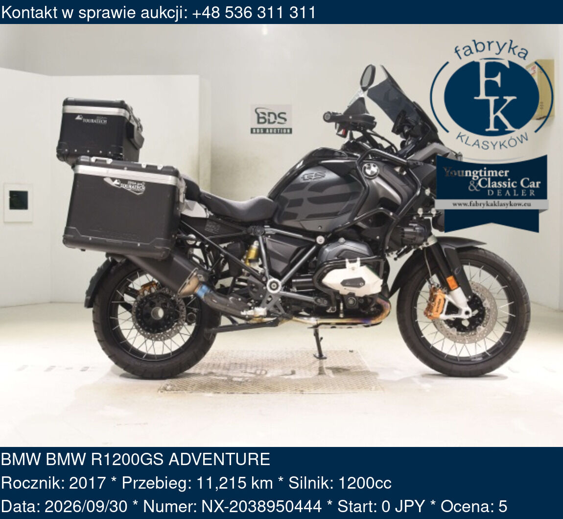 BMW BMW R1200GS ADVENTURE 2017 - zdjęcie 2