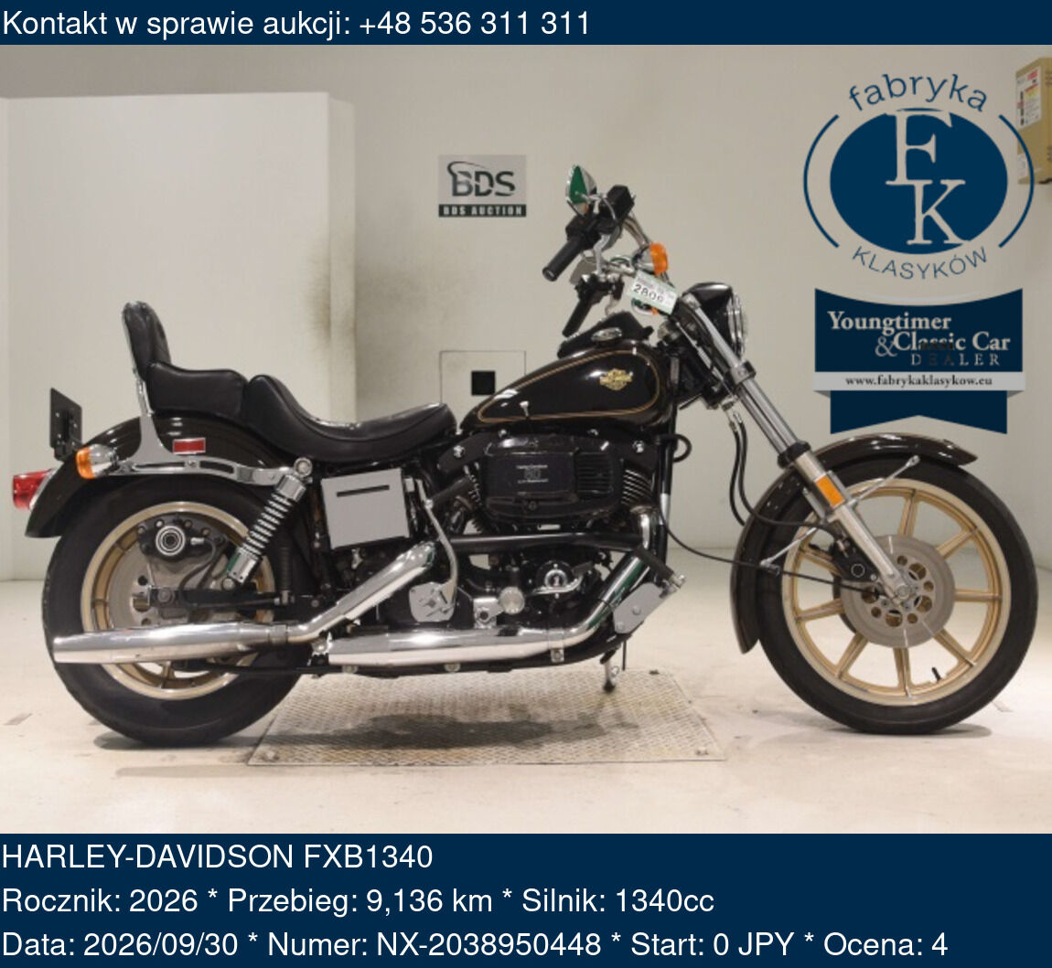 HARLEY-DAVIDSON FXB1340 2026 - zdjęcie 2