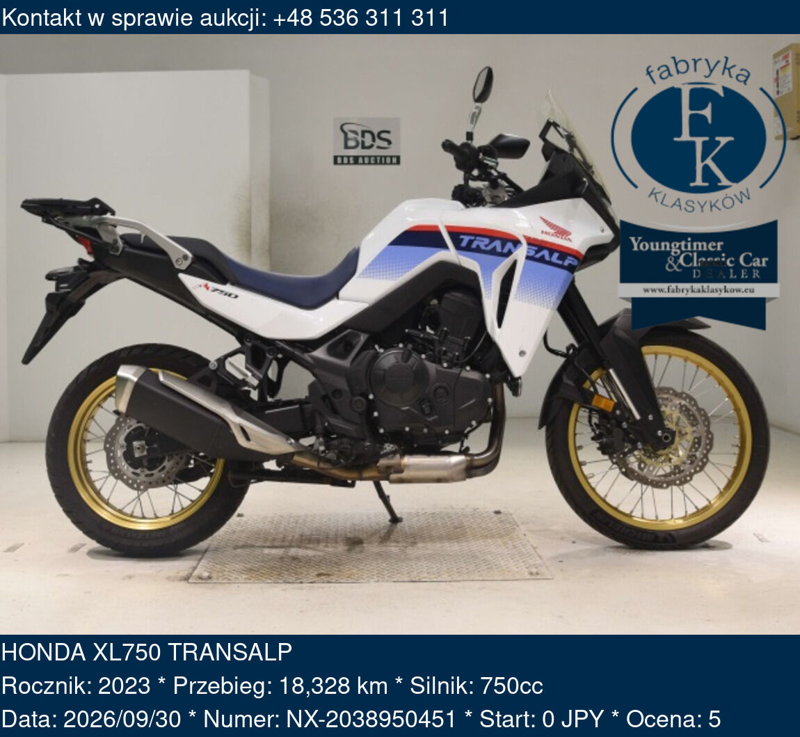 HONDA XL750 TRANSALP 2023 - zdjęcie 2