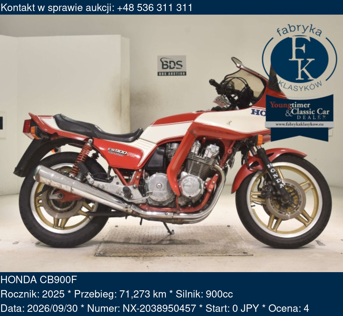 HONDA CB900F 2025 - zdjęcie 2