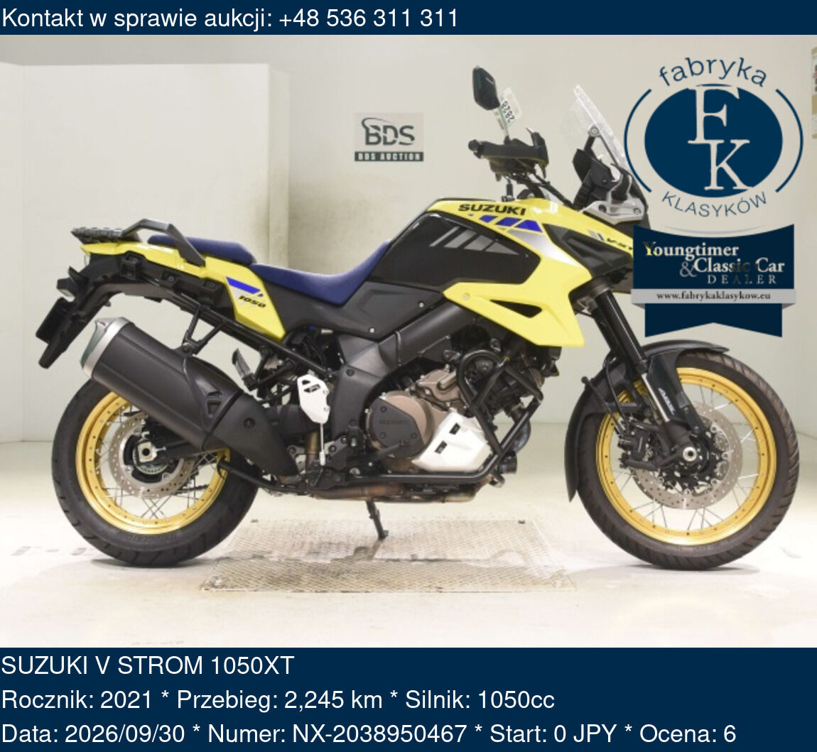 SUZUKI V STROM 1050XT 2021 - zdjęcie 2