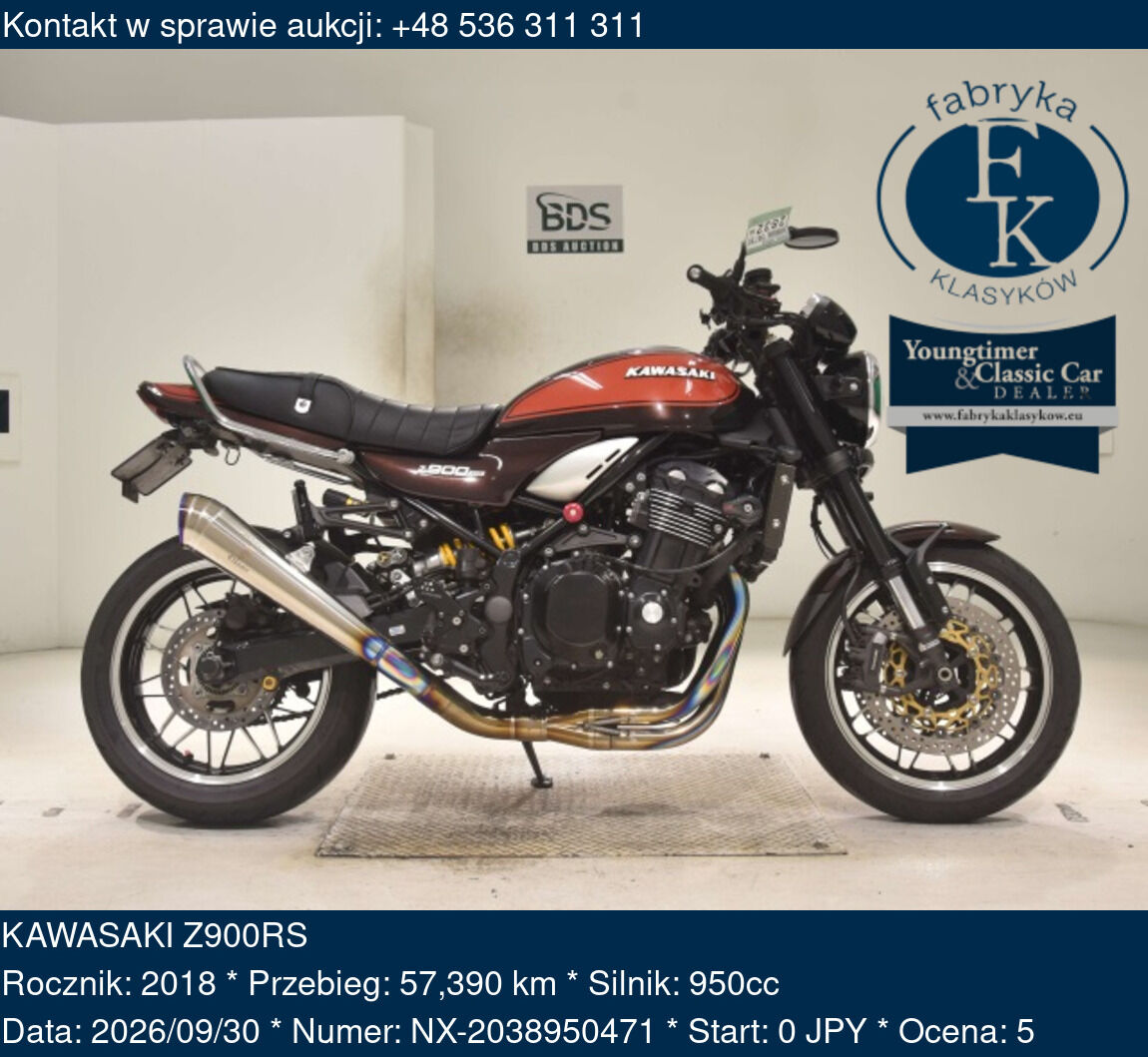 KAWASAKI Z900RS 2018 - zdjęcie 2