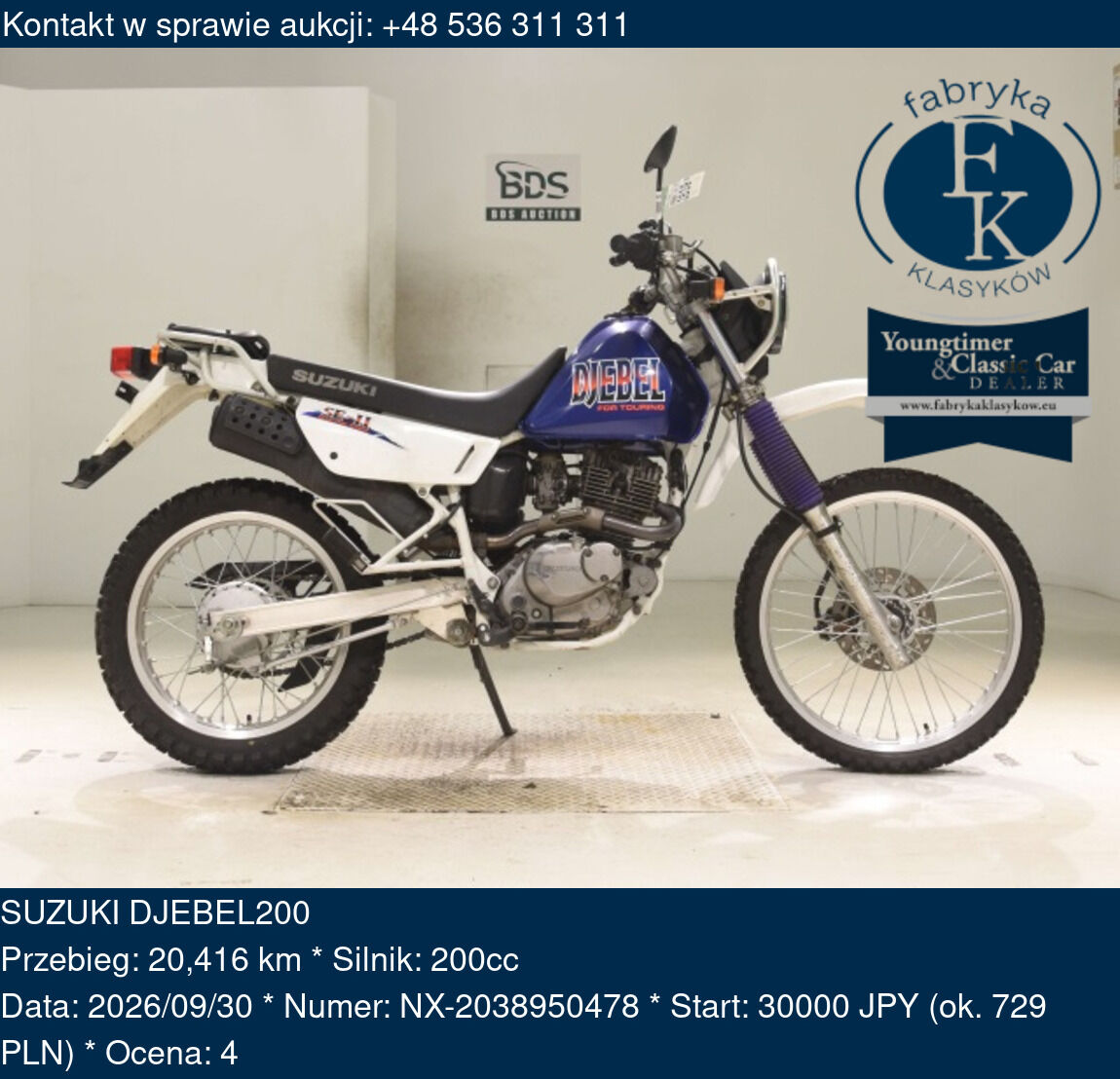 SUZUKI DJEBEL200  - zdjęcie 2