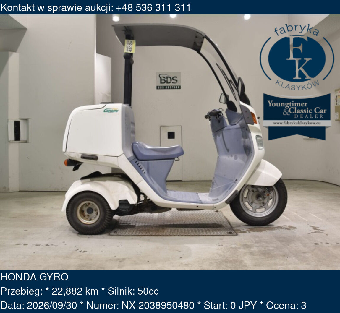 HONDA GYRO  - zdjęcie 2