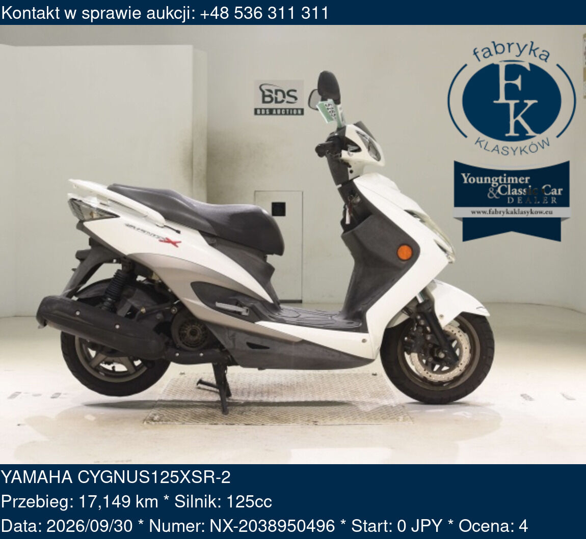 YAMAHA CYGNUS125XSR-2  - zdjęcie 2