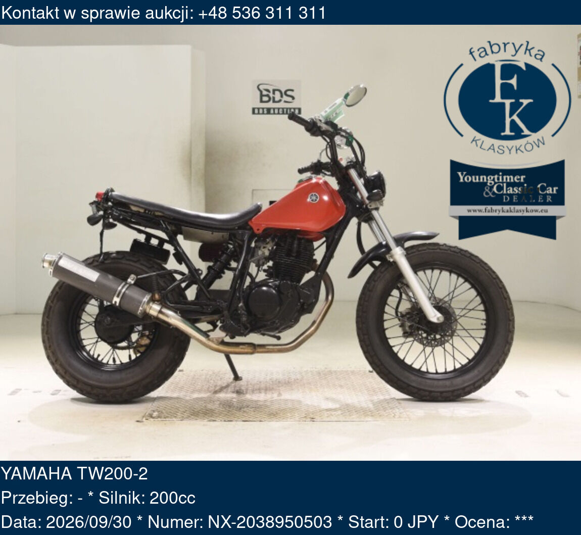 YAMAHA TW200-2 - zdjęcie 2