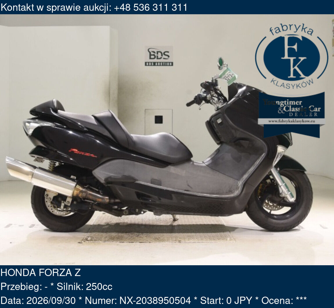 HONDA FORZA Z  - zdjęcie 2