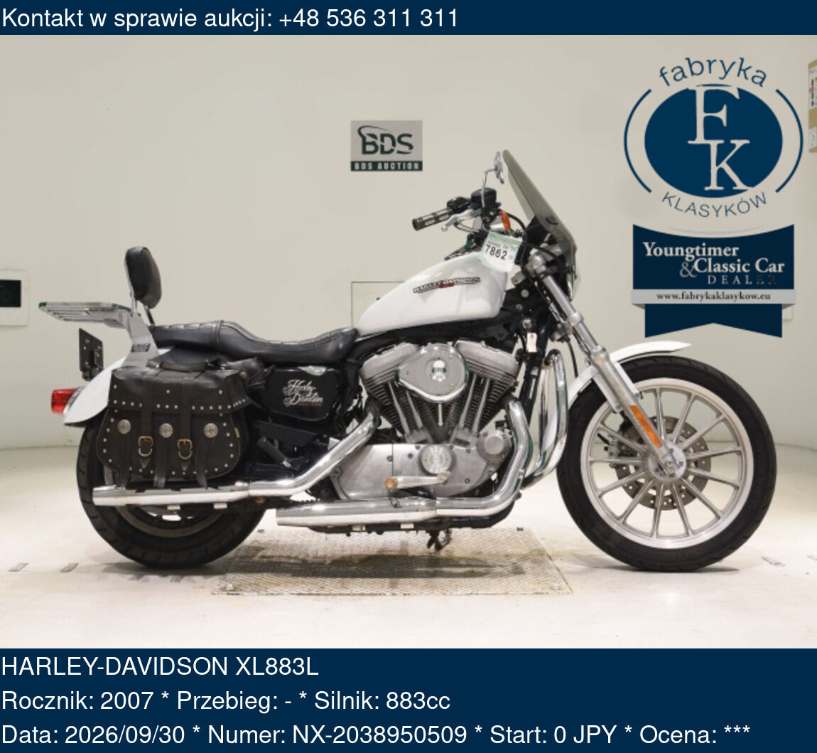 HARLEY-DAVIDSON XL883L 2007 - zdjęcie 2