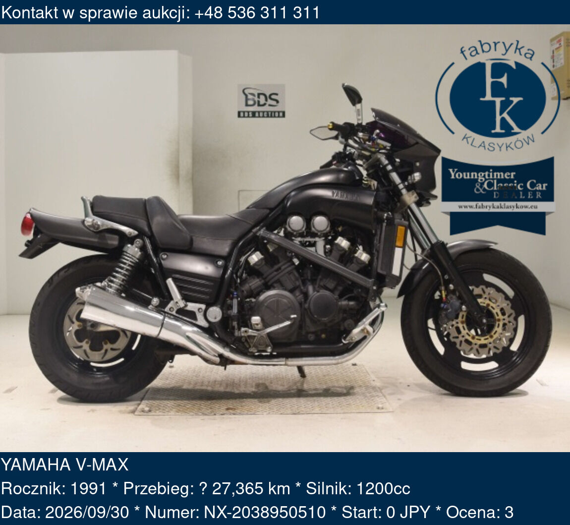 YAMAHA V-MAX 1991 - zdjęcie 2