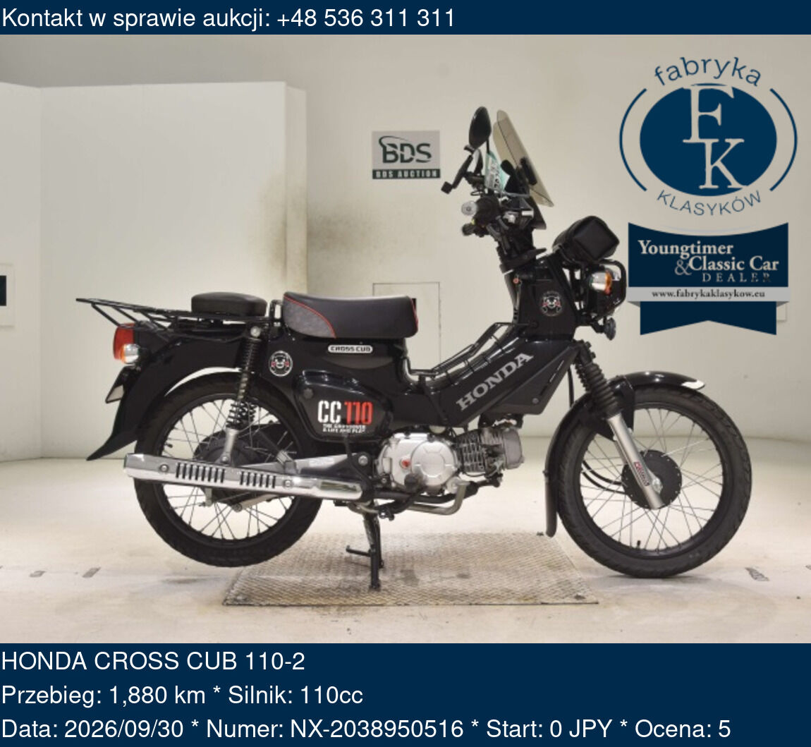 HONDA CROSS CUB 110-2  - zdjęcie 2